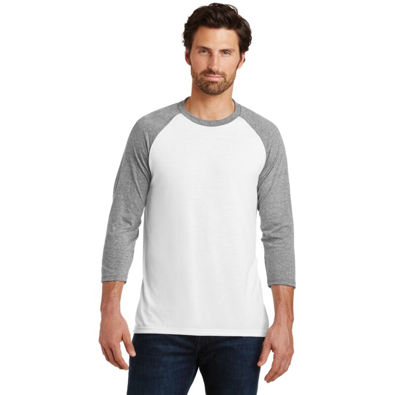 Mens Perfect Tri ® 3/4 Sleeve Raglan Thumbnail